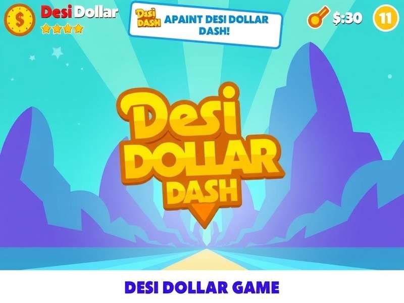 Desi Dollar Dash Game Screenshot